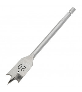 Flat Wood Drill Bit, 20 x 152mm