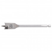 Flat Wood Drill Bit, 20 x 152mm