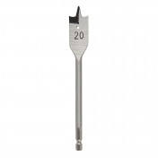 Flat Wood Drill Bit, 20 x 152mm