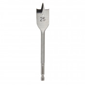 Flat Wood Drill Bit, 25 x 152mm