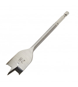 Flat Wood Drill Bit, 28 x 152mm