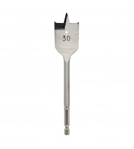 Flat Wood Drill Bit, 30 x 152mm