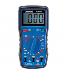 200 Series Manual Ranging Digital Multimeter, 600V, AC/DC