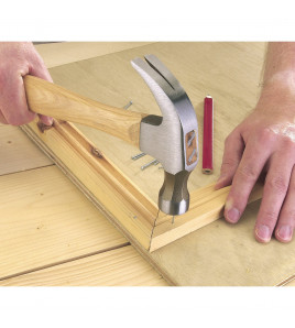 Hickory Shaft Claw Hammer, 450g/16oz