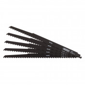 Reciprocating Saw Blades for Pruning & Coarse Wood & Plastic Cutting, 300mm, 3tpi (Pack of 5)