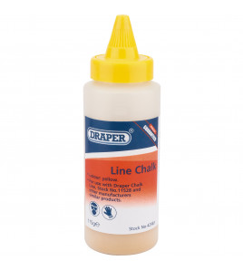 Plastic Bottle of Yellow Chalk for Chalk Line, 115g