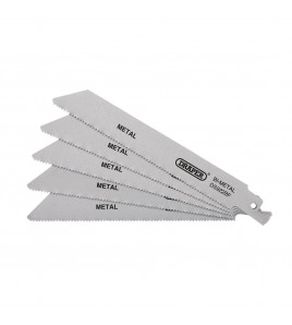 Bi-metal Reciprocating Saw Blades for Metal, 150mm, 14tpi (Pack of 5)