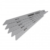 Bi-metal Reciprocating Saw Blades for Metal, 150mm, 10tpi (Pack of 5)