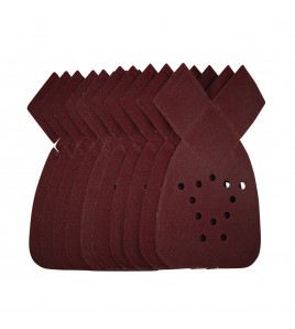 Detail Sanding Sheets with Hook and Loop, 140mm, 120 Grit, SSD4 (Pack of 10)