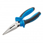 Soft Grip Long Nose Pliers, 160mm