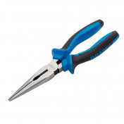 Soft Grip Long Nose Pliers, 200mm