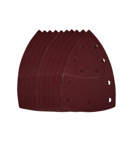 Multi-Sanding Sheets with Hook and Loop, 102 x 62mm, 93mm, 240 Grit (Pack of 10)