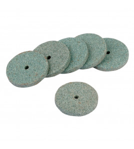 Tube of 6 22mm 80 Grit Grinding Wheels for 95W Multi-Tool Kit