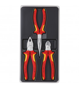 KNIPEX 00 20 12 VDE Electro Set, 3 Part