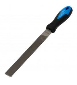 Soft Grip Engineers Hand File and Handle, 200mm