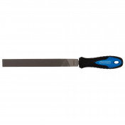 Soft Grip Engineers Hand File and Handle, 200mm