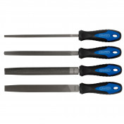 Soft Grip Engineers File Set, 200mm (4 Piece)