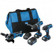 Draper Storm Force® 20V Cordless Mega Kit (8 Piece)