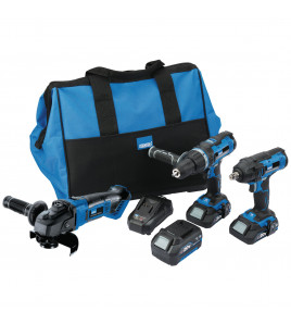 Draper Storm Force® 20V Cordless Mega Kit (8 Piece)
