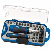 Ratchet Screwdriver and Bit Set (42 Piece)