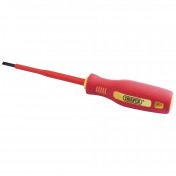 Fully Insulated Plain Slot Screwdriver, 4 x 100mm