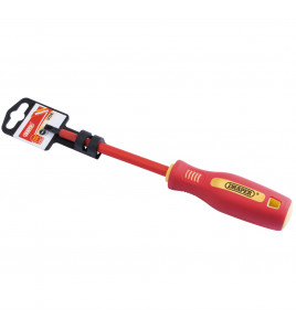 Fully Insulated Plain Slot Screwdriver, 5.5 x 125mm