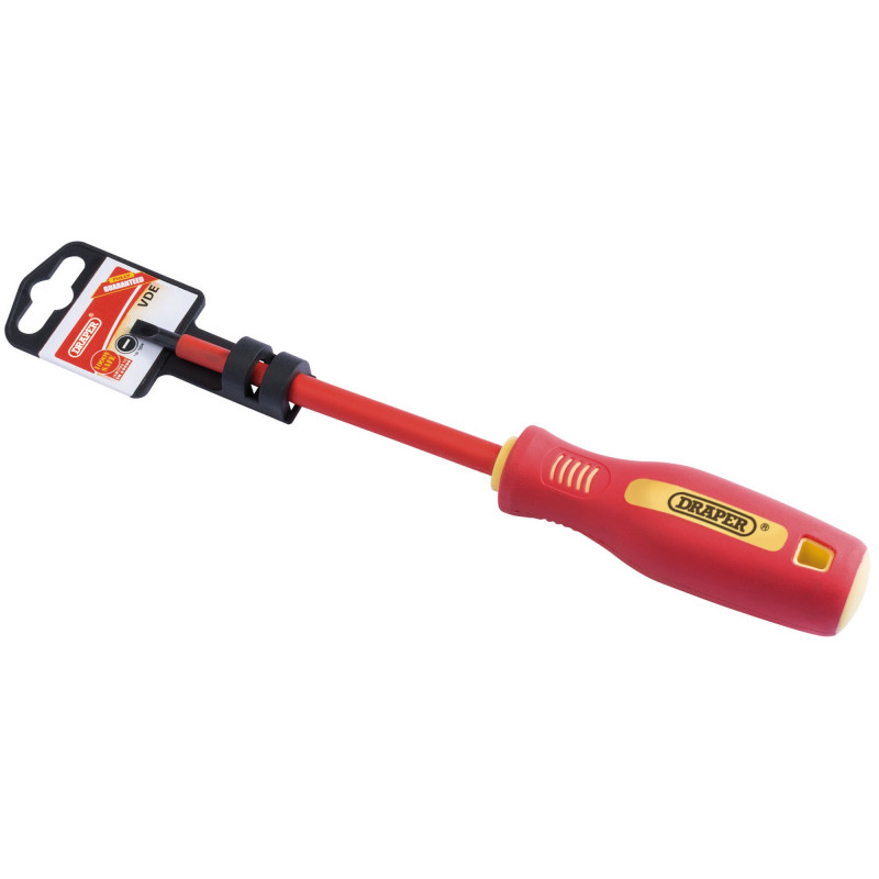 Fully Insulated Plain Slot Screwdriver, 5.5 x 125mm