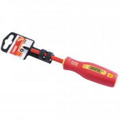 Fully Insulated Soft Grip Cross Slot Screwdriver, No.1 x 80mm