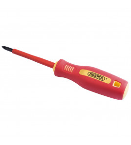Fully Insulated Soft Grip PZ TYPE Screwdriver, No.1 x 80mm (sold loose)
