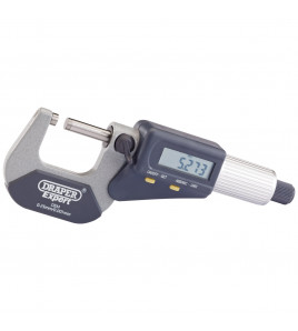 Dual Reading Digital External Micrometer, 0 - 25mm/0 - 1