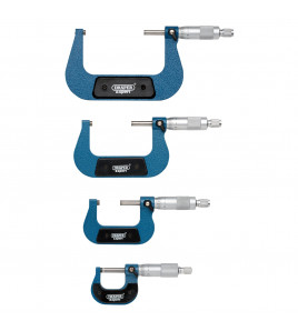 Draper Expert Metric External Micrometer Set (4 Piece)