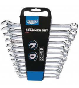 Draper Expert HI-TORQ® Metric Combination Spanner Set (12 Piece)