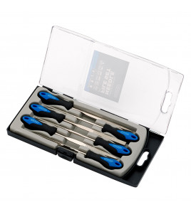 Soft Grip Diamond Needle File Set, 150mm (6 Piece)