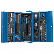 Tool Kit in Steel Cantilever Toolbox (126 Piece)