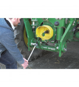 Draper HI-TORQ® Combined MM/AF Socket Set, 3/4 Sq. Dr., Black (26 Piece)