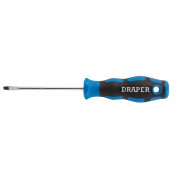 Soft Grip Plain Slot Screwdriver, 3.2 x 75mm