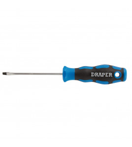 Soft Grip Plain Slot Screwdriver, 3.2 x 75mm