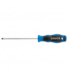 Soft Grip Plain Slot Screwdriver, 3.2 x 100mm