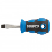 Soft Grip Plain Slot Screwdriver, 6.0 x 38mm