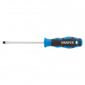 Soft Grip Plain Slot Screwdriver, 5.0 x 100mm