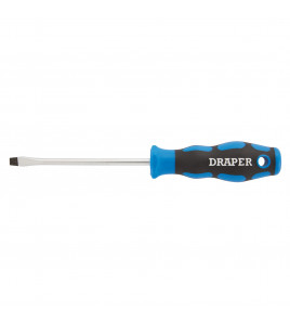 Soft Grip Plain Slot Screwdriver, 5 x 100mm