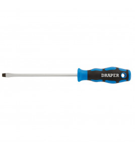 Soft Grip Plain Slot Screwdriver, 6 x 150mm