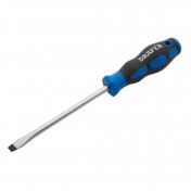 Soft Grip Plain Slot Screwdriver, 8.0 x 150mm