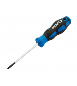 Soft Grip PZ TYPE Screwdriver, No.0 x 75mm