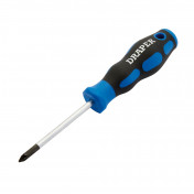 Soft Grip PZ TYPE Screwdriver, No.1 x 75mm