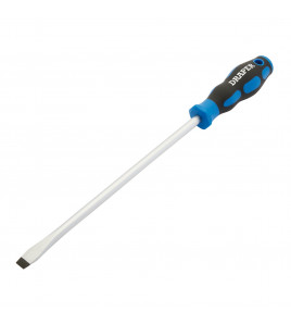 Soft Grip Plain Slot Screwdriver, 9.5 x 250mm