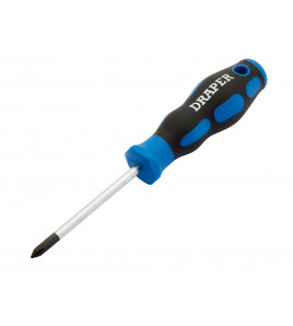 Soft Grip Cross Slot Screwdriver, No.1 x 75mm