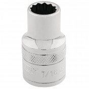 Draper HI-TORQ® 12 Point Socket, 3/8 Sq. Dr., 7/16