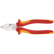KNIPEX 02 06 180 SB VDE High Leverage Combination Pliers insulated with multi-component grips, 180mm