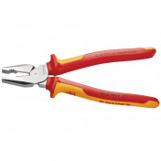 KNIPEX 02 06 225 VDE High Leverage Combination Pliers, 225mm